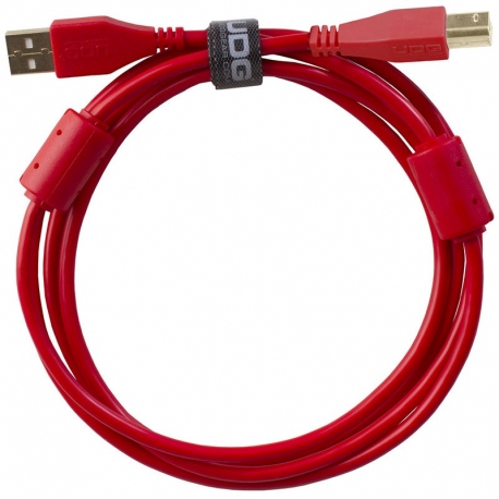 UDG Ultimate Audio Cable USB 2.0 A B Red Straight 1m