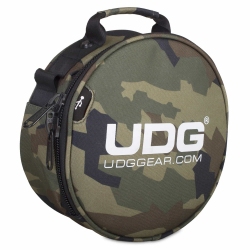 UDG Ultimate Digi Headphone Bag Black Camo Orange Inside