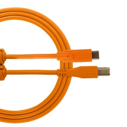 UDG Ultimate Audio Cable USB 2.0 C-B Orange Straight 1.5m