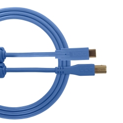 UDG Ultimate Audio Cable USB 2.0 C-B Blue Straight 1.5m