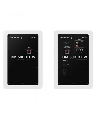 Pioneer DJ DM50D BT WH (Pareja)