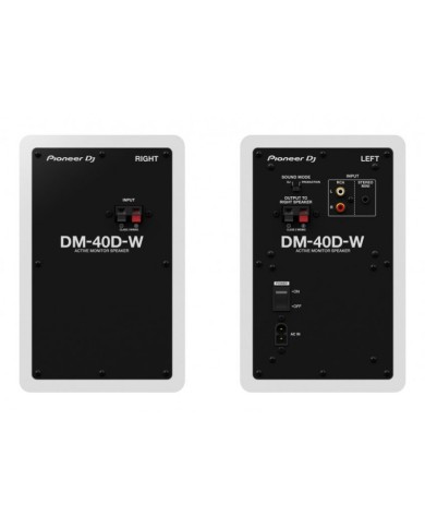Pioneer DJ DM40D WH (Pareja)