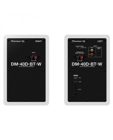 Pioneer DJ DM40D BT WH (Pareja)