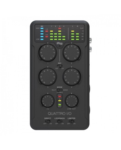 Ik Multimedia iRig Pro Quattro I/O Deluxe