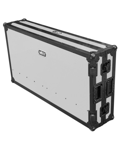 UDG Ultimate Flight Case Portable Z-Style Dj Table White Pus (WHEELS)