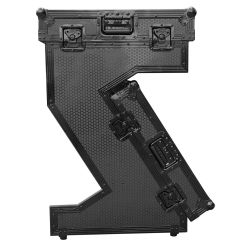 UDG Ultimate Flight Case Portable Z Style Dj Table Black Pus (WHEELS)