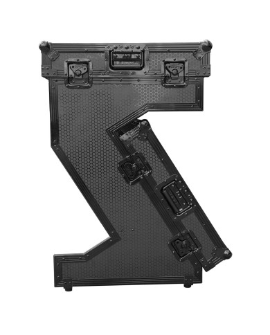 UDG Ultimate Flight Case Portable Z Style Dj Table Black Pus (WHEELS)
