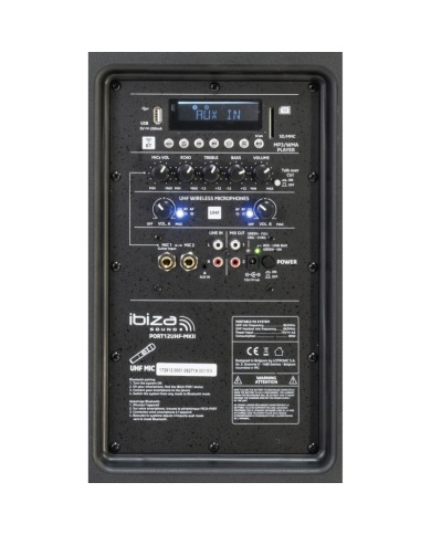 Ibiza Sound PORT 15UHF MKII