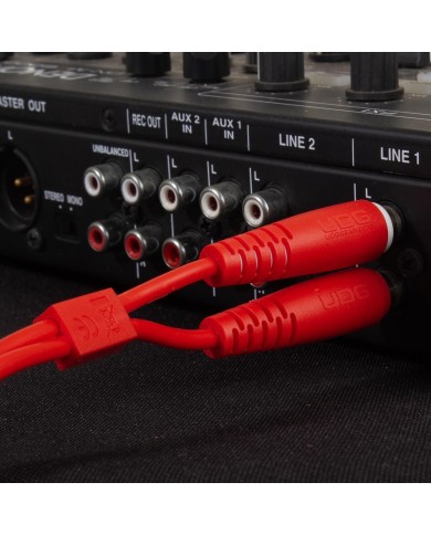 UDG Ultimate Audio Cable Set RCA - RCA Red Straight 1,5m