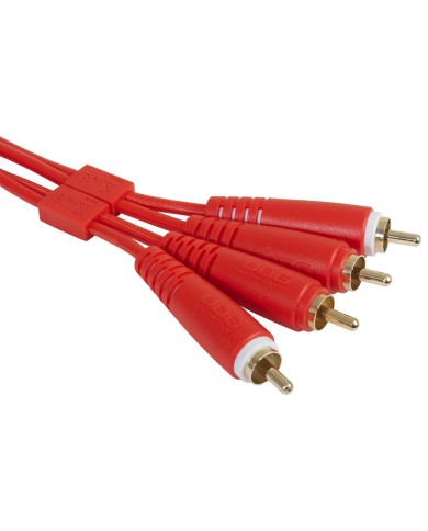 UDG Ultimate Audio Cable Set RCA - RCA Red Straight 1,5m