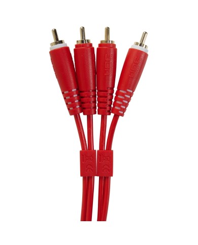 UDG Ultimate Audio Cable Set RCA - RCA Red Straight 1,5m