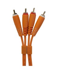 UDG Ultimate Audio Cable Set RCA - RCA Orange Straight 1,5m