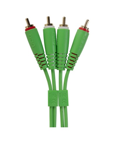 UDG Ultimate Audio Cable Set RCA - RCA Green Straight 1,5m