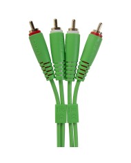 UDG Ultimate Audio Cable Set RCA - RCA Green Straight 1,5m
