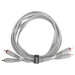 UDG Ultimate Audio Cable Set RCA - RCA White Straight 1,5m