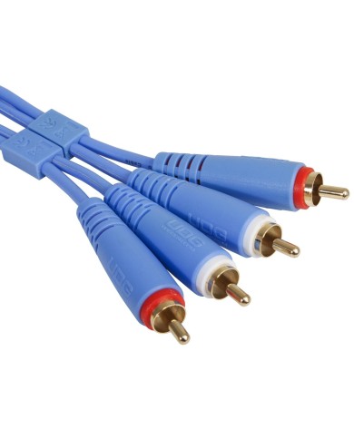 UDG Ultimate Audio Cable Set RCA - RCA Blue Straight 1,5m