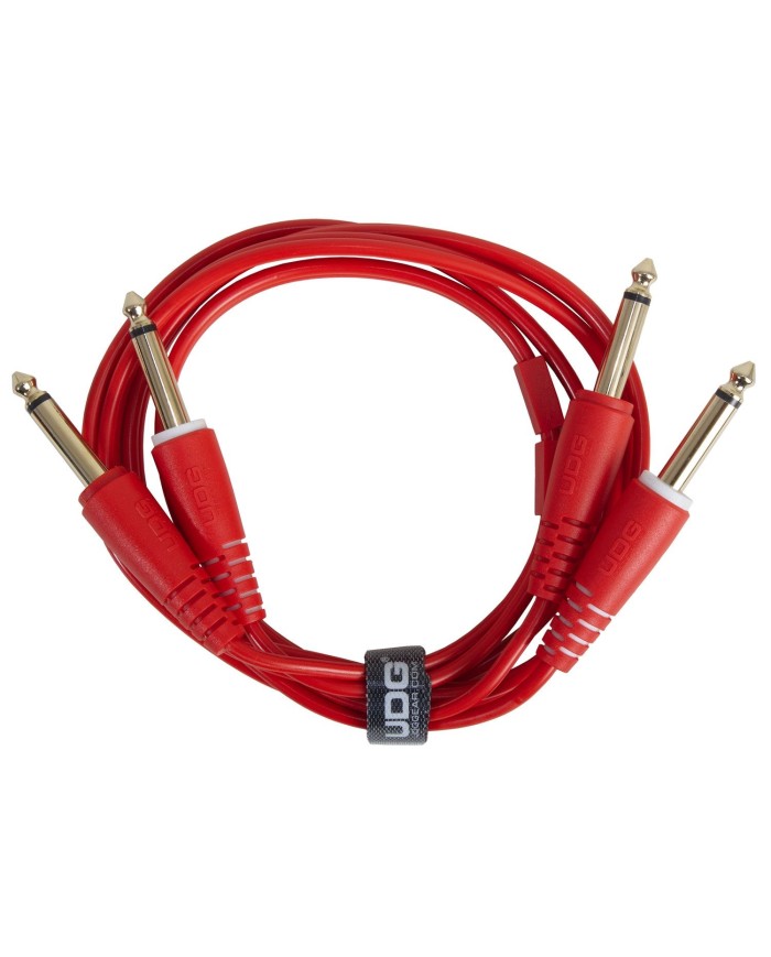 UDG Ultimate Audio Cable Set 1/4'' Jack - 1/4'' Jack Red Straight 1,5m