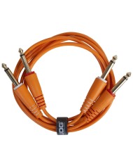 UDG Ultimate Audio Cable Set 1/4'' Jack - 1/4'' Jack Orange Straight 1,5m
