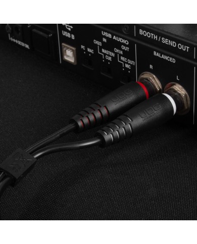 UDG Ultimate Audio Cable Set 1/4'' Jack - 1/4'' Jack Black Straight 1,5m