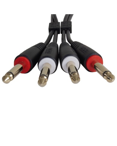 UDG Ultimate Audio Cable Set 1/4'' Jack - 1/4'' Jack Black Straight 1,5m
