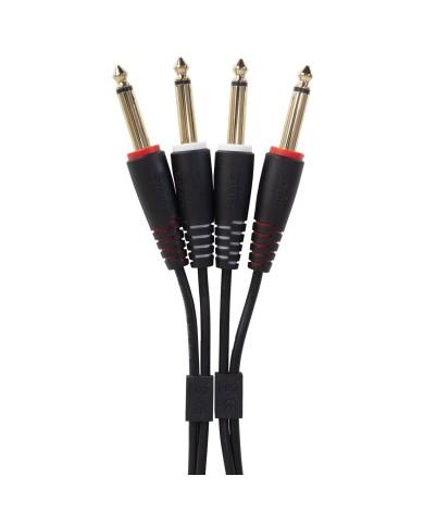 UDG Ultimate Audio Cable Set 1/4'' Jack - 1/4'' Jack Black Straight 1,5m