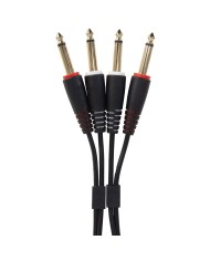 UDG Ultimate Audio Cable Set 1/4'' Jack - 1/4'' Jack Black Straight 1,5m
