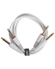UDG Ultimate Audio Cable Set 1/4'' Jack - 1/4'' Jack White Straight 1,5m