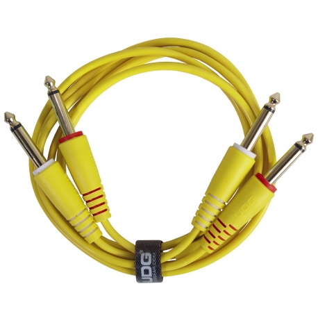 UDG Ultimate Audio Cable Set 1/4'' Jack - 1/4'' Jack Yellow Straight 1,5m