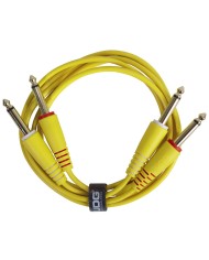 UDG Ultimate Audio Cable Set 1/4'' Jack - 1/4'' Jack Yellow Straight 1,5m