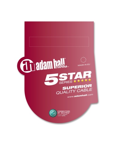 Adam Hall Speakon 2 Polos 5M (5 Star)