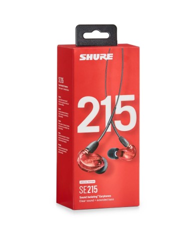 Shure SE215 RED