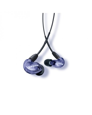 Shure SE215 Special Edition Purple + UNIEFS