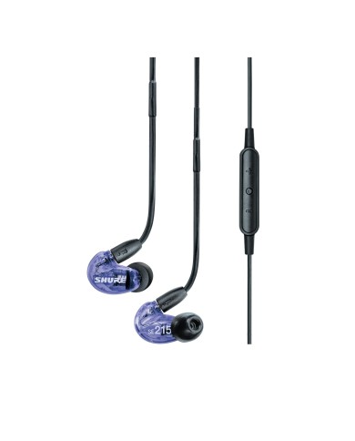 Shure SE215 Special Edition Purple + UNIEFS