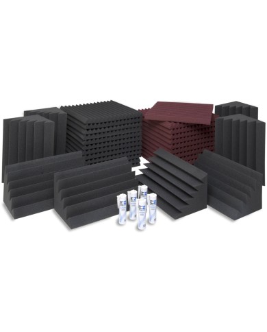 EZ Acoustics EZ Foam Acoustic Pack M Granate
