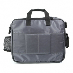 UDG Courier Bag Deluxe 17" Steel Grey / Orange Inside