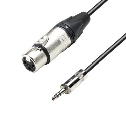 Adam Hall  XLR H / Mini Jack Stereo 3M (5 Star)